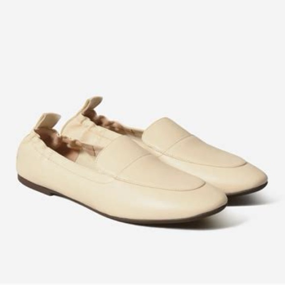 Everlane Shoes - NWOT Everlane The Day Loafer Italian Leather Cashew Beige - size 10